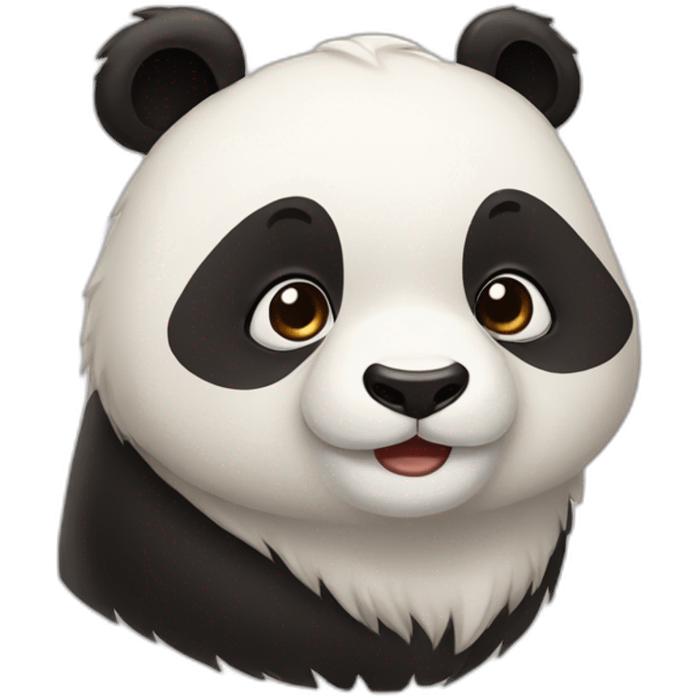 Panda roux emoji