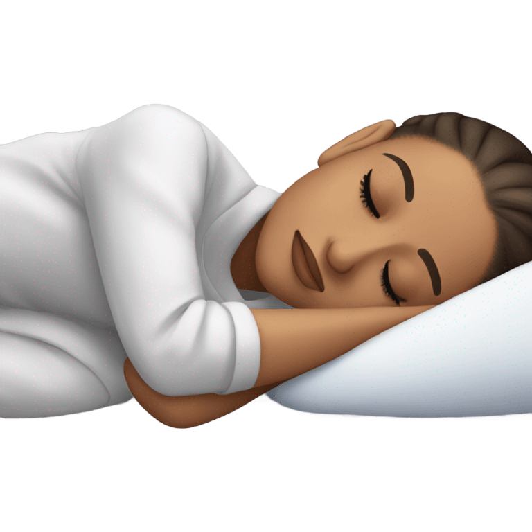 Ariana Grande sleeping emoji