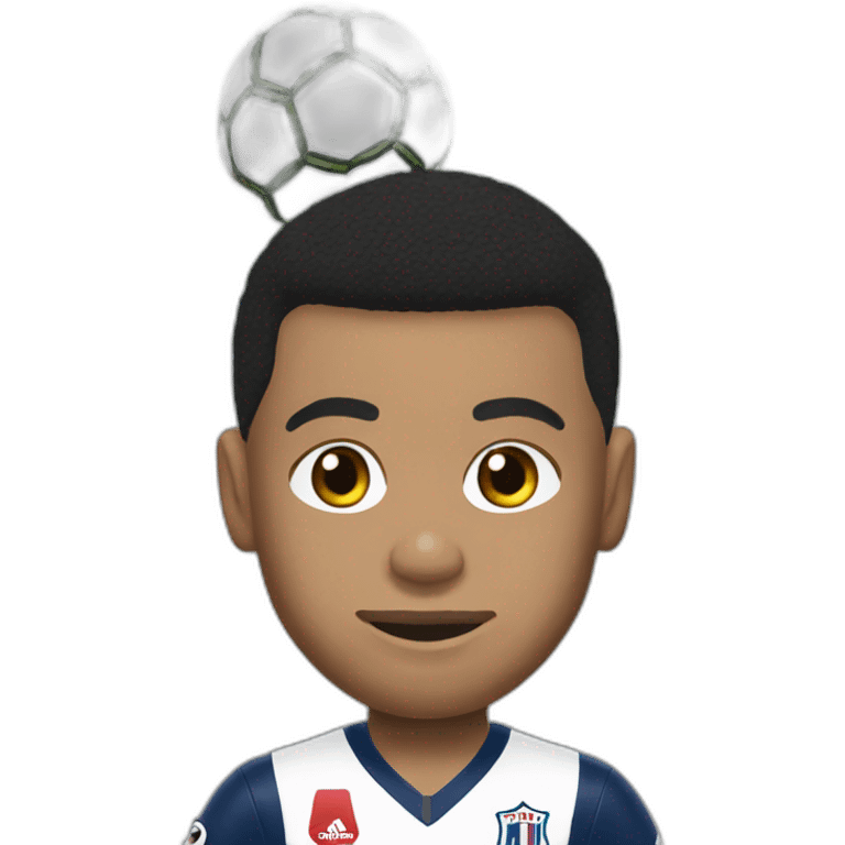 Mbappé ballon or emoji