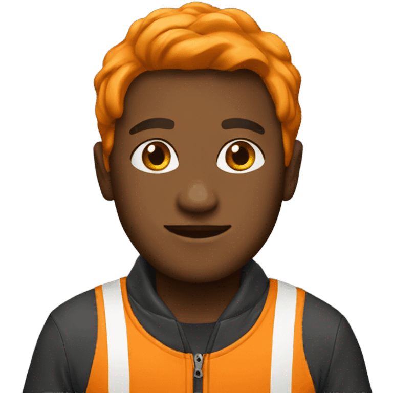 orange tracksuit emoji