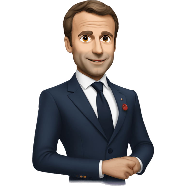 Emanuel macron emoji