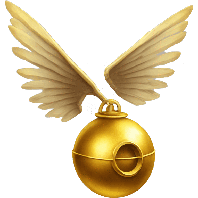 Golden snitch ball harry potter emoji