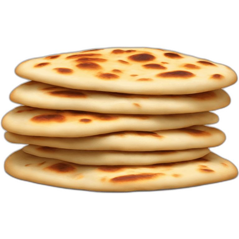 Naan stacked emoji