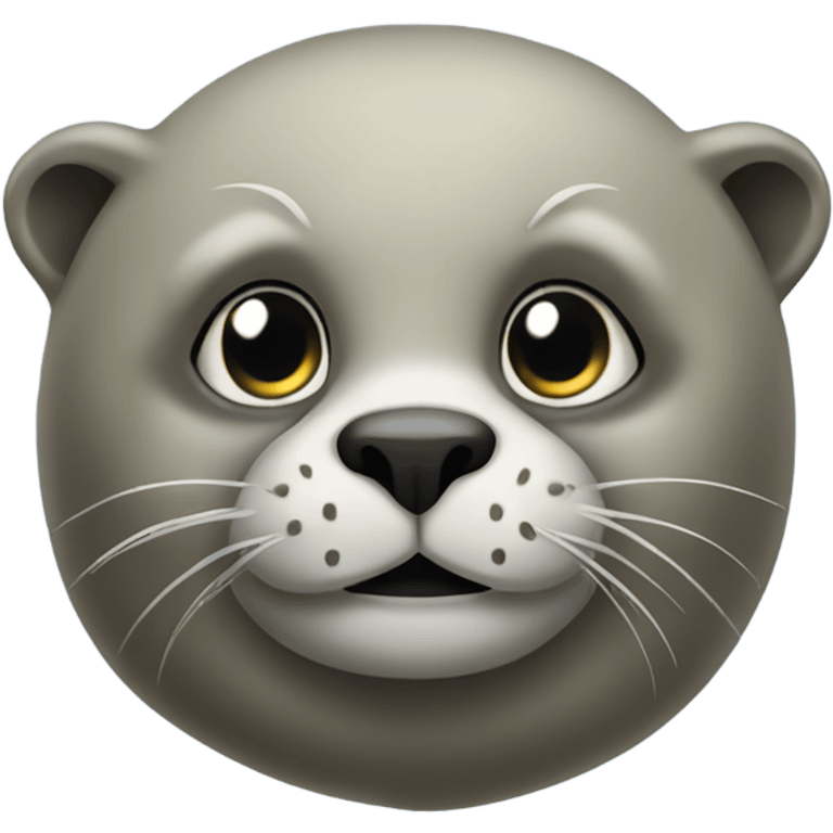 seal in lion costume emoji