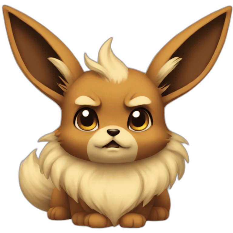 Angry Eevee emoji