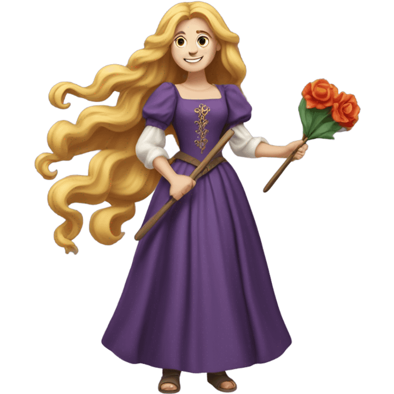 rapunzel emoji