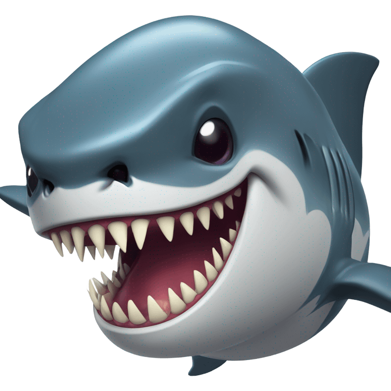 freaky shark emoji