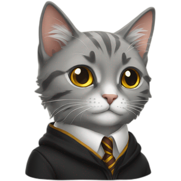 harry potter is cat emoji