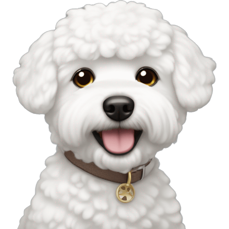 Bichon frise ￼ emoji