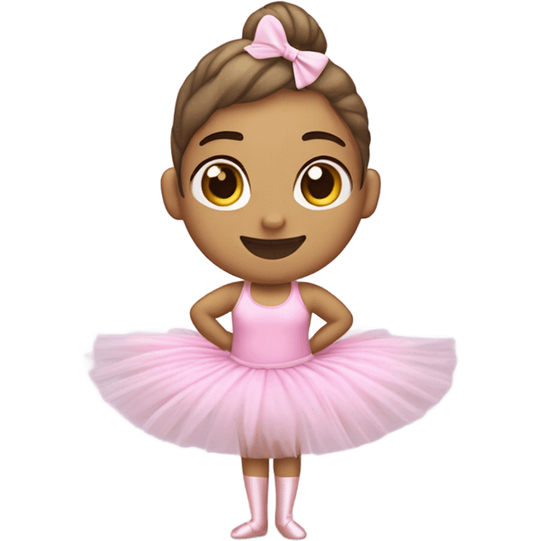 Ballerina wäscht Kleidung emoji