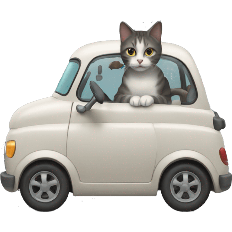 car cat emoji