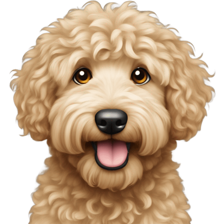 Goldendoodle  emoji