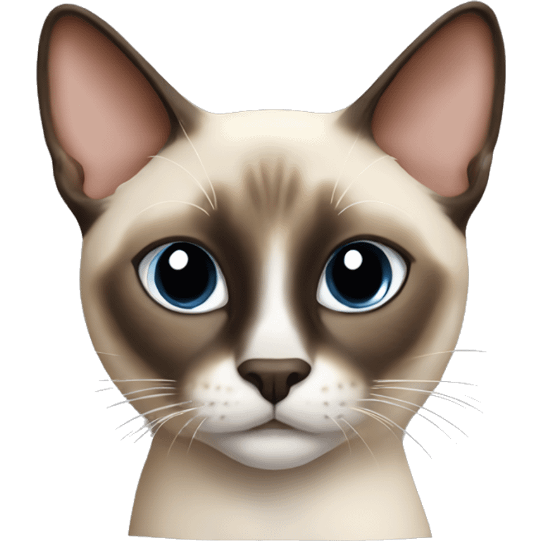 Siamese cat emoji