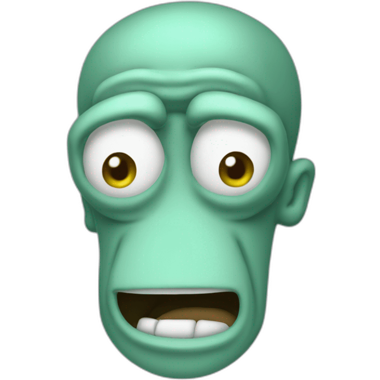 Squidward emoji