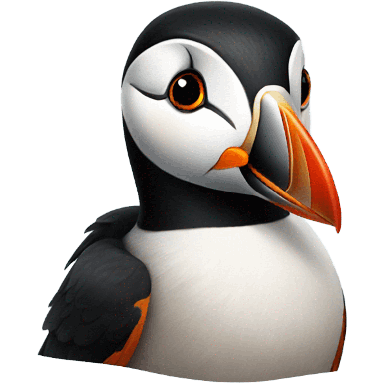 Puffin bird emoji