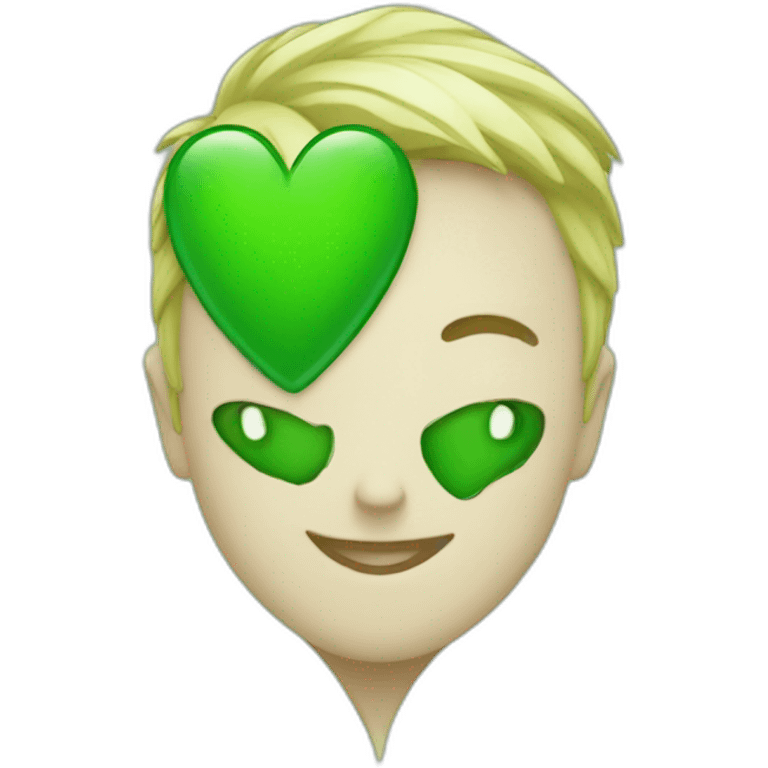 Green heart emoji