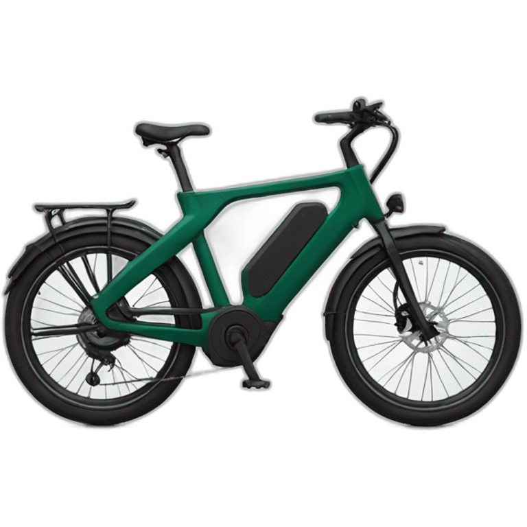 dark green ebike emoji