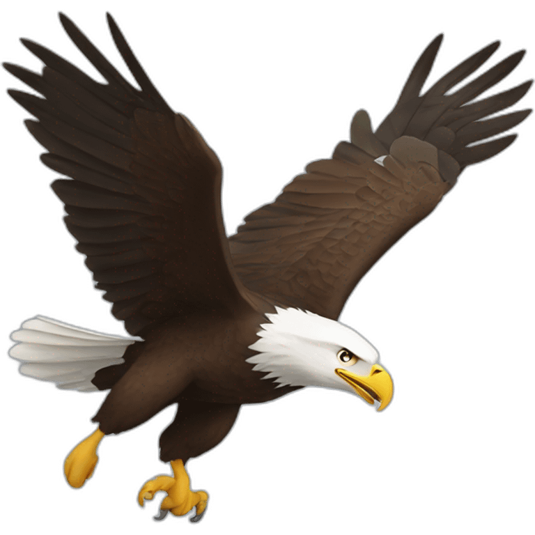 Bald Eagle Flying emoji