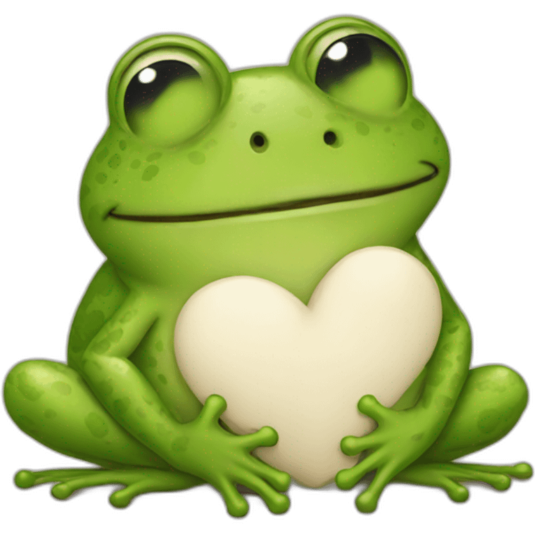 frog love emoji