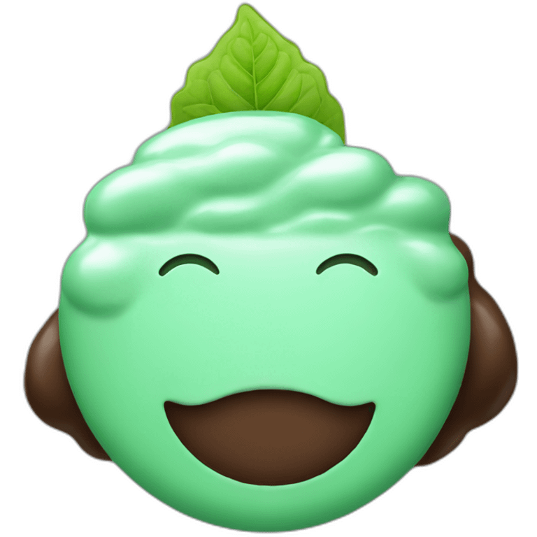 mint chocolate emoji