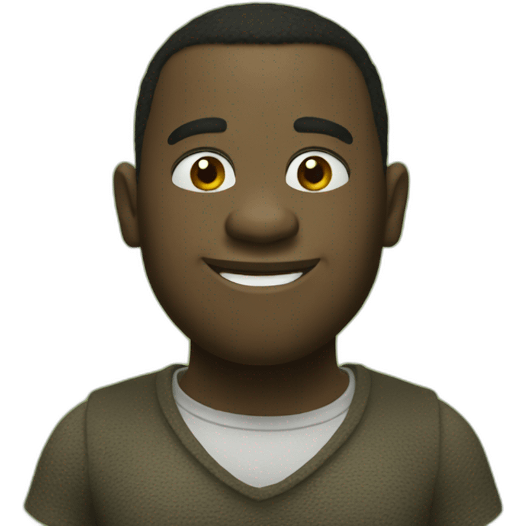 black-shrek emoji