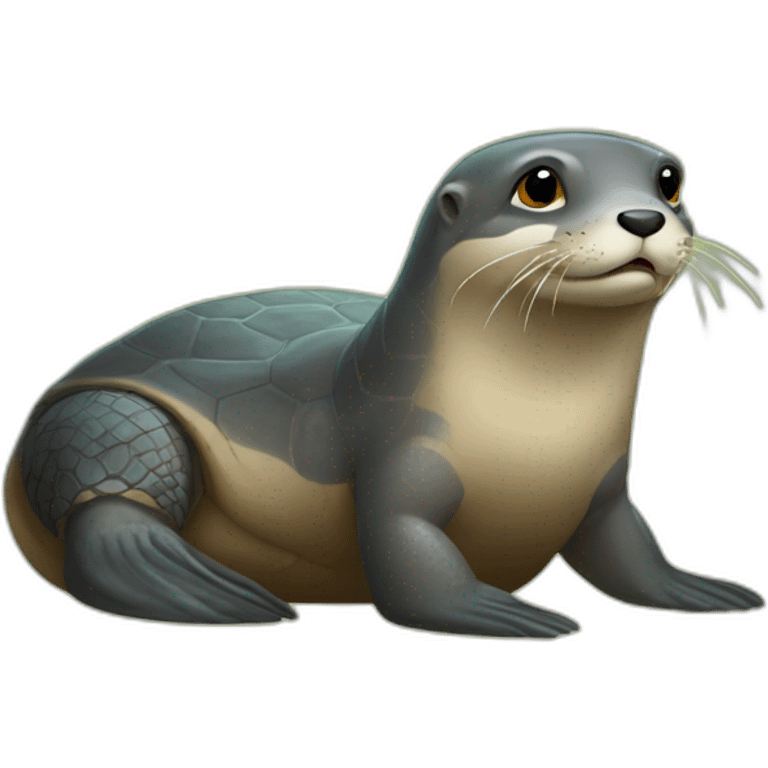 Loutre et tortue emoji