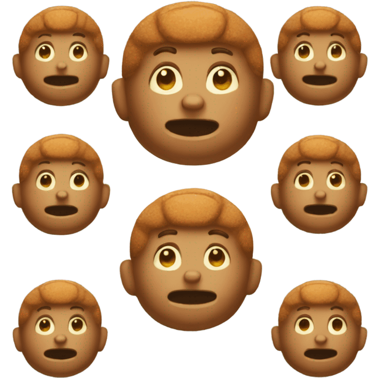 Ginger Bread Man Emoji emoji