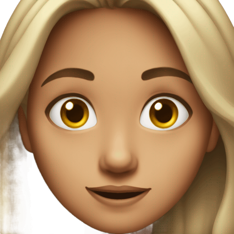 Girl with cute eyes spinning  emoji