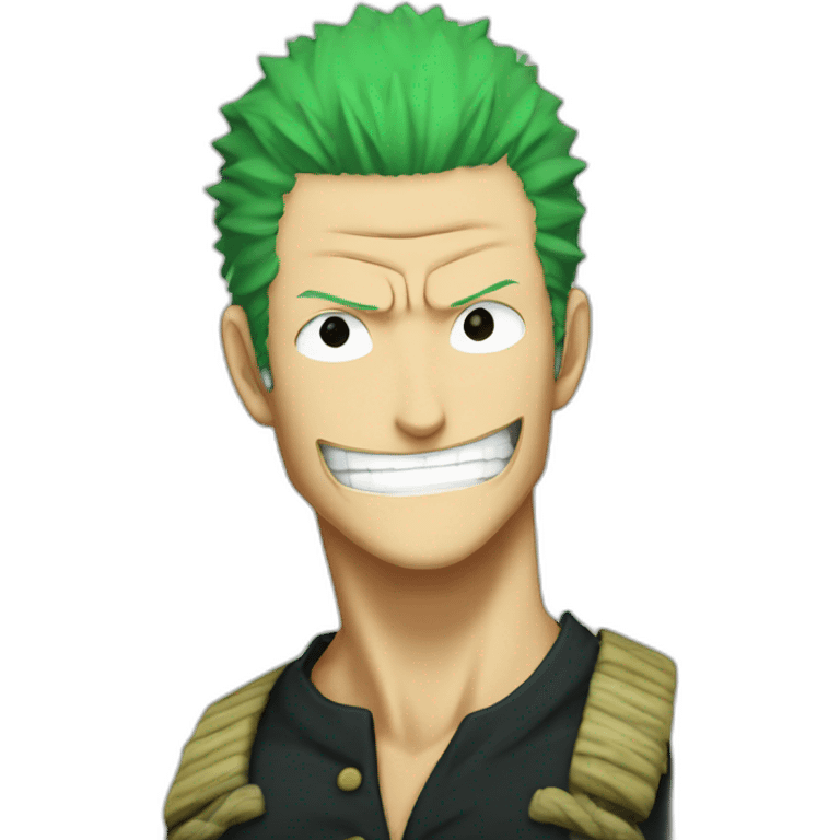 One piece zoro emoji