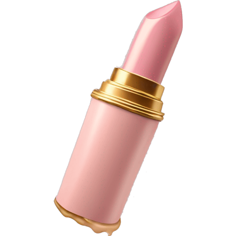 vintage rococo light pink lipstick  emoji