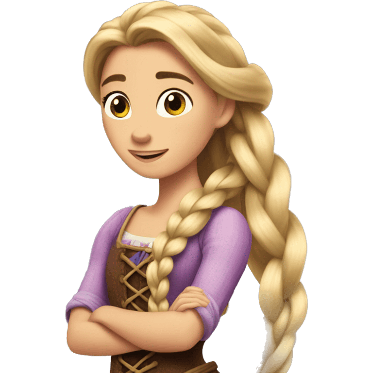 Rapunzel emoji