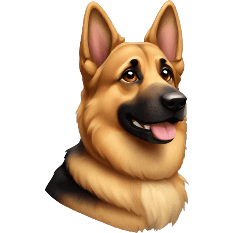 German shepper emoji