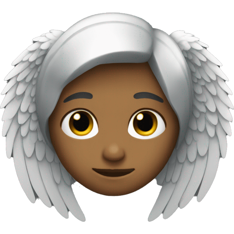 black angel wings emoji