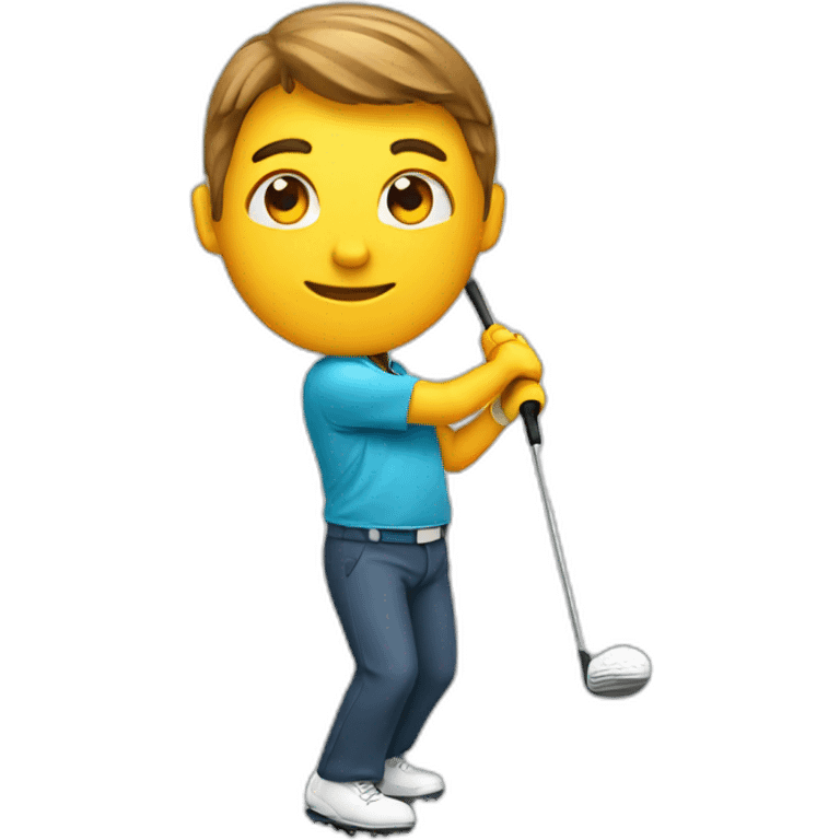 Golf player emoji