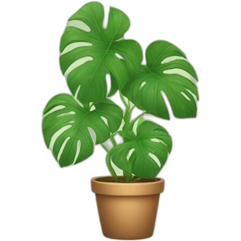 house plant with big leafs emoji