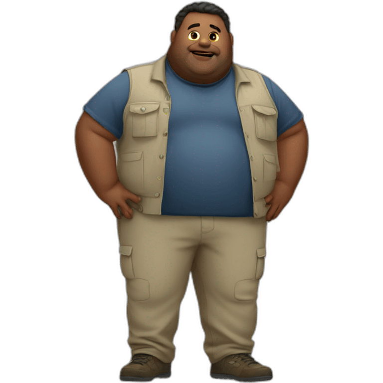 fat HR guy in cargo pants emoji