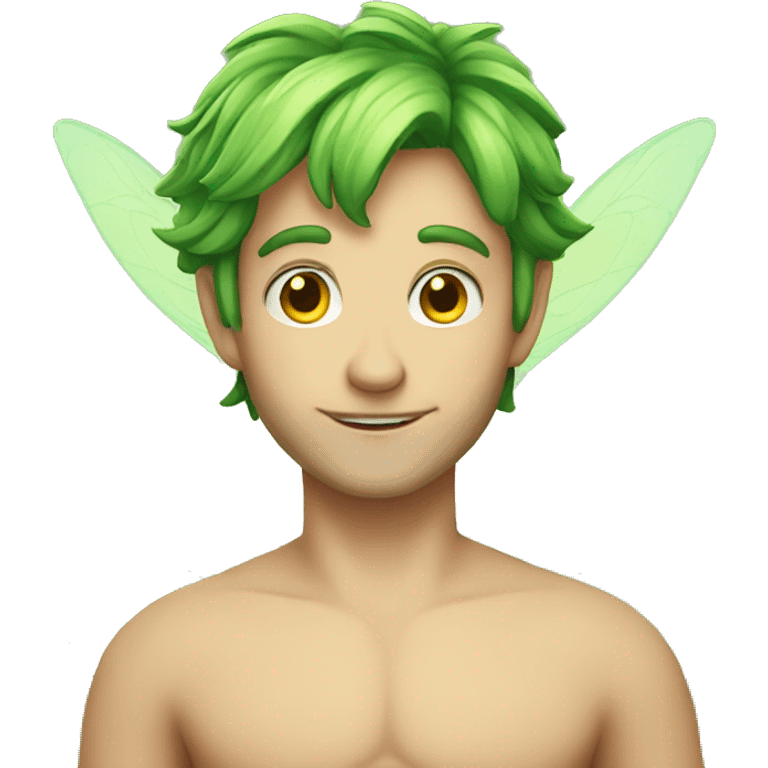 Male fairy emoji