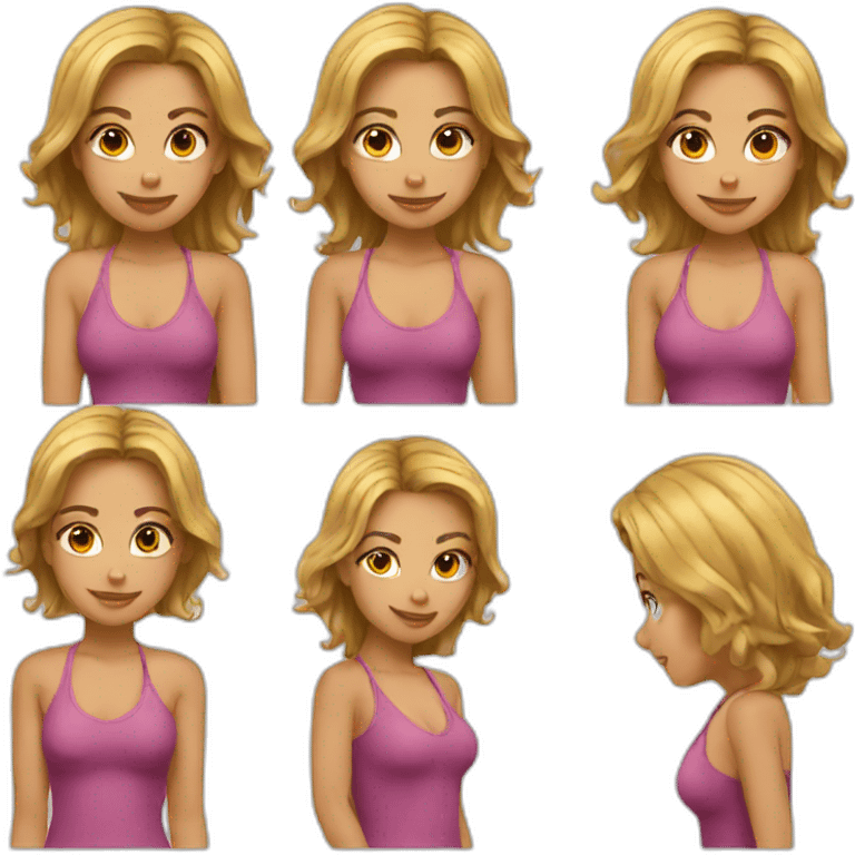 Sexy girl emoji