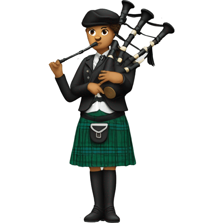 Female bagpiper  emoji