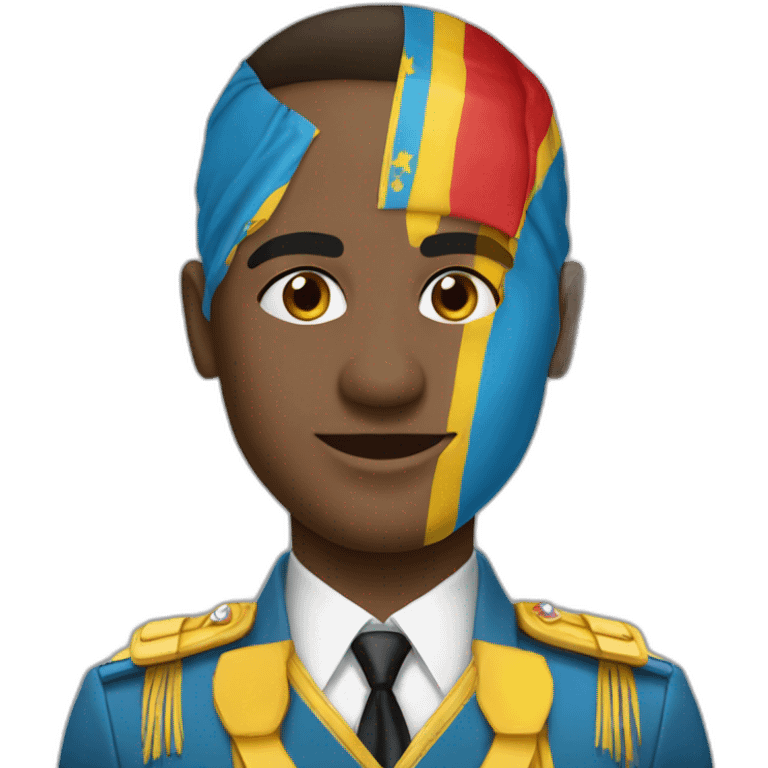 emojis-alexandru-soLe drapeau de la RDC avec les couleurs du Congo Brazzaville  emoji