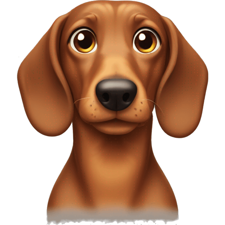 Wiener dog  emoji