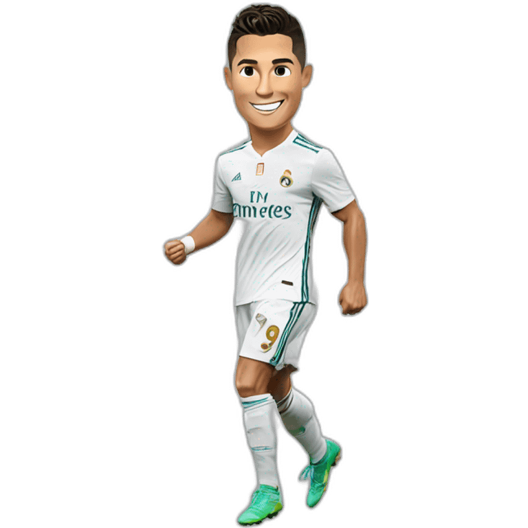 happy cristiano ronaldo emoji