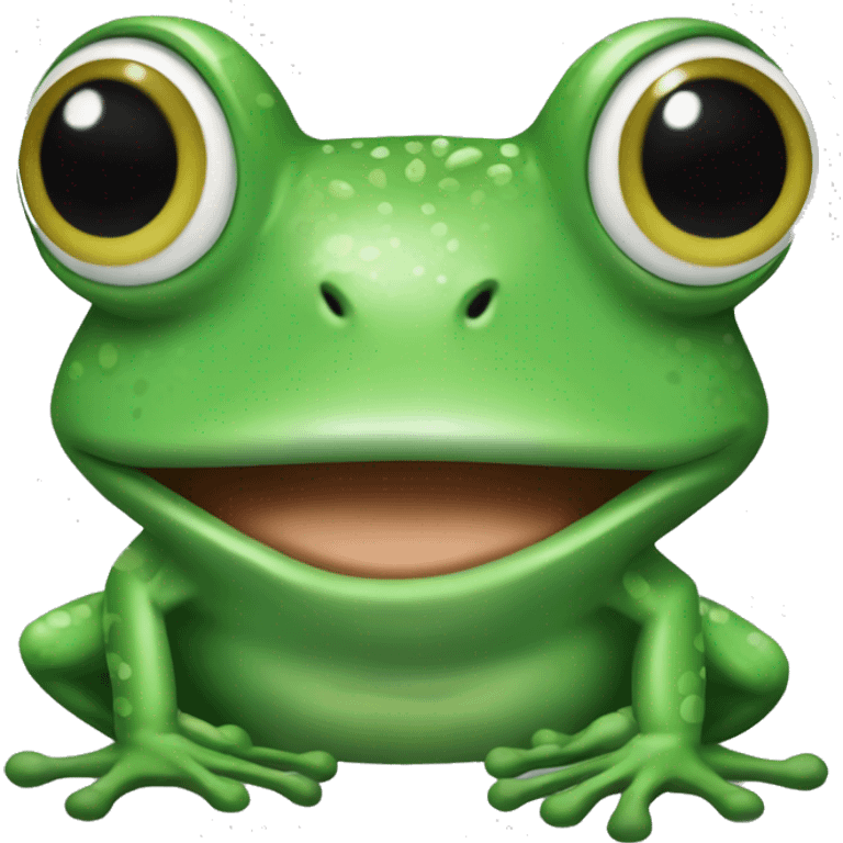 Frog dollareye emoji