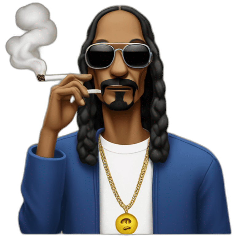 snoop dogg who smokes emoji