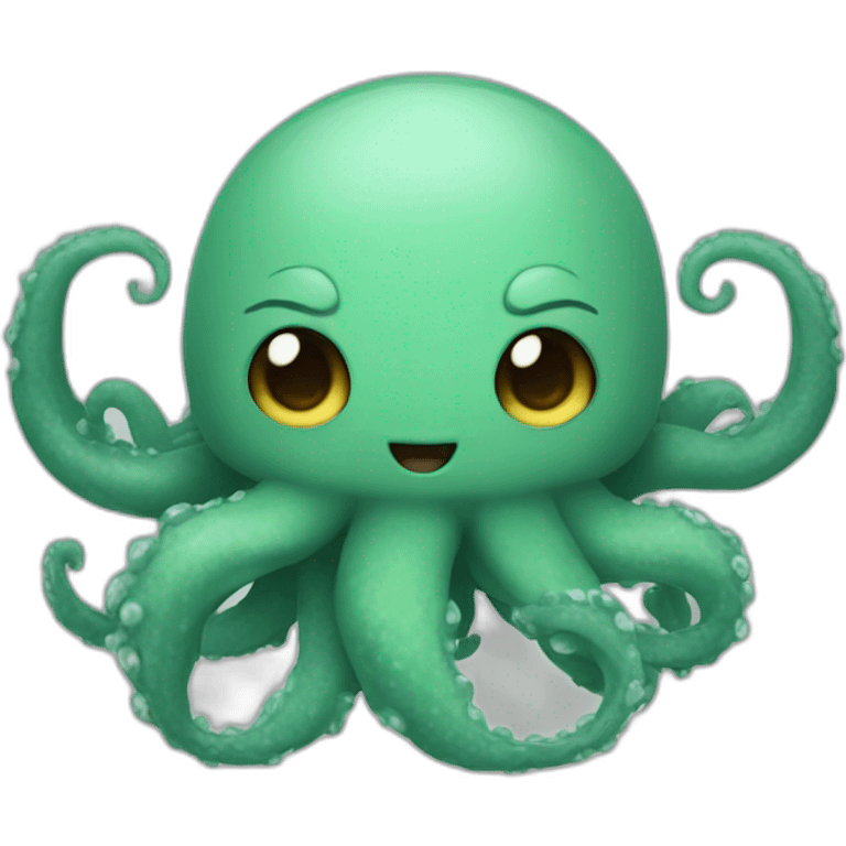 kraken cute facemashup kyubi emoji