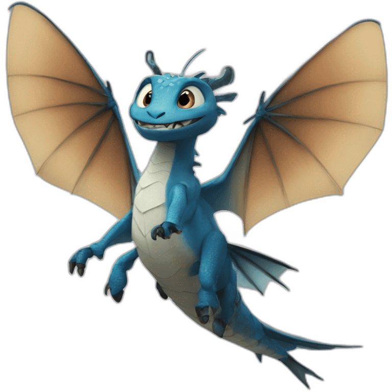 Stormfly from httyd emoji