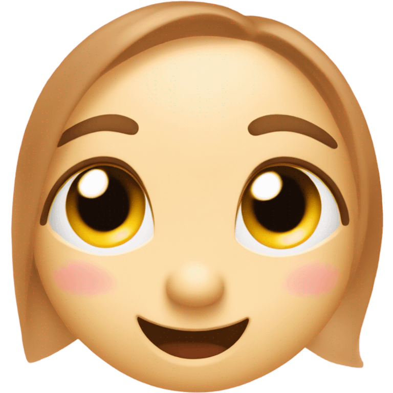 shy and flirty emoji emoji