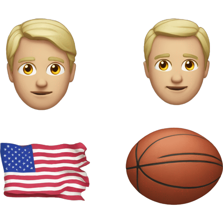 Russia versus USA emoji