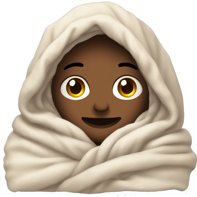 Cozy blanket  emoji