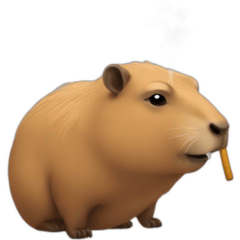 capybara smoking emoji